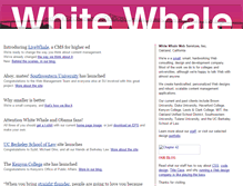 Tablet Screenshot of 2008.whitewhale.net